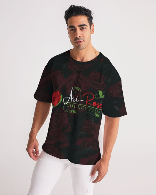 High Res-02 Men's All-Over Print Premium Heavyweight Tee