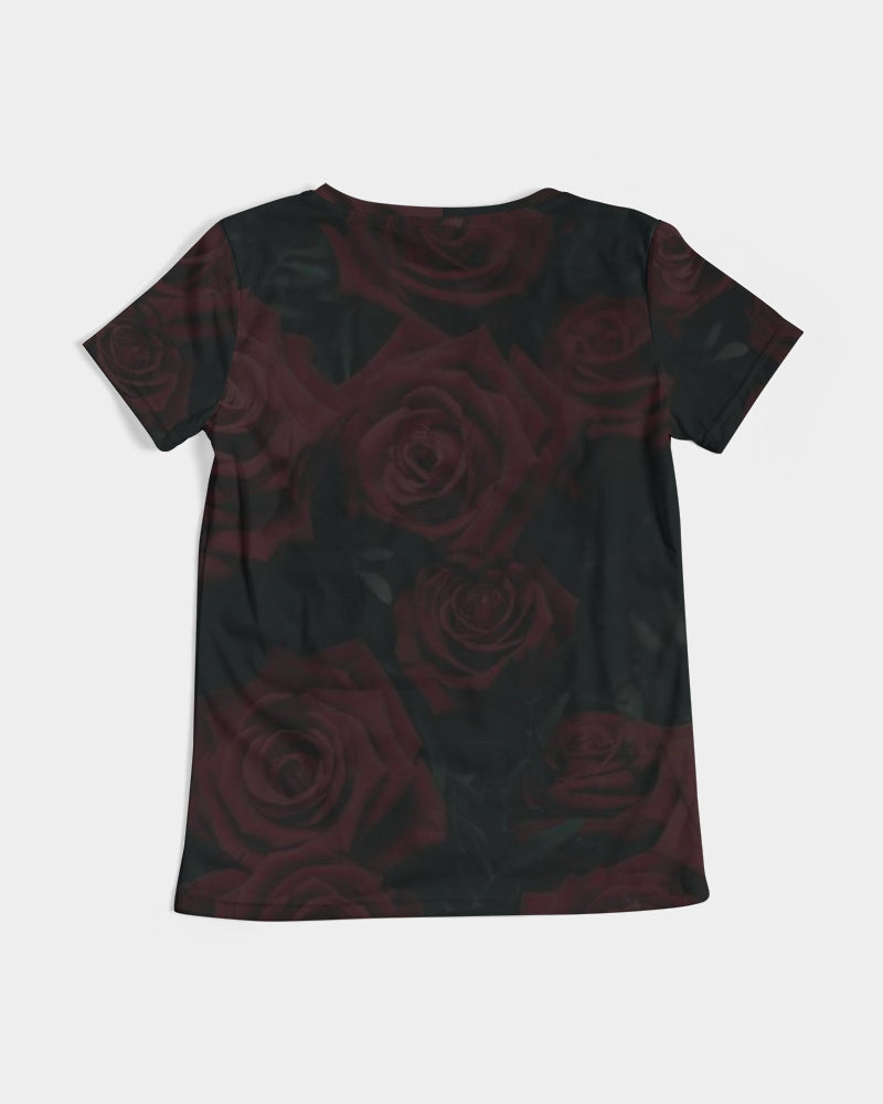 High Res-02 Women's All-Over Print V-Neck Tee