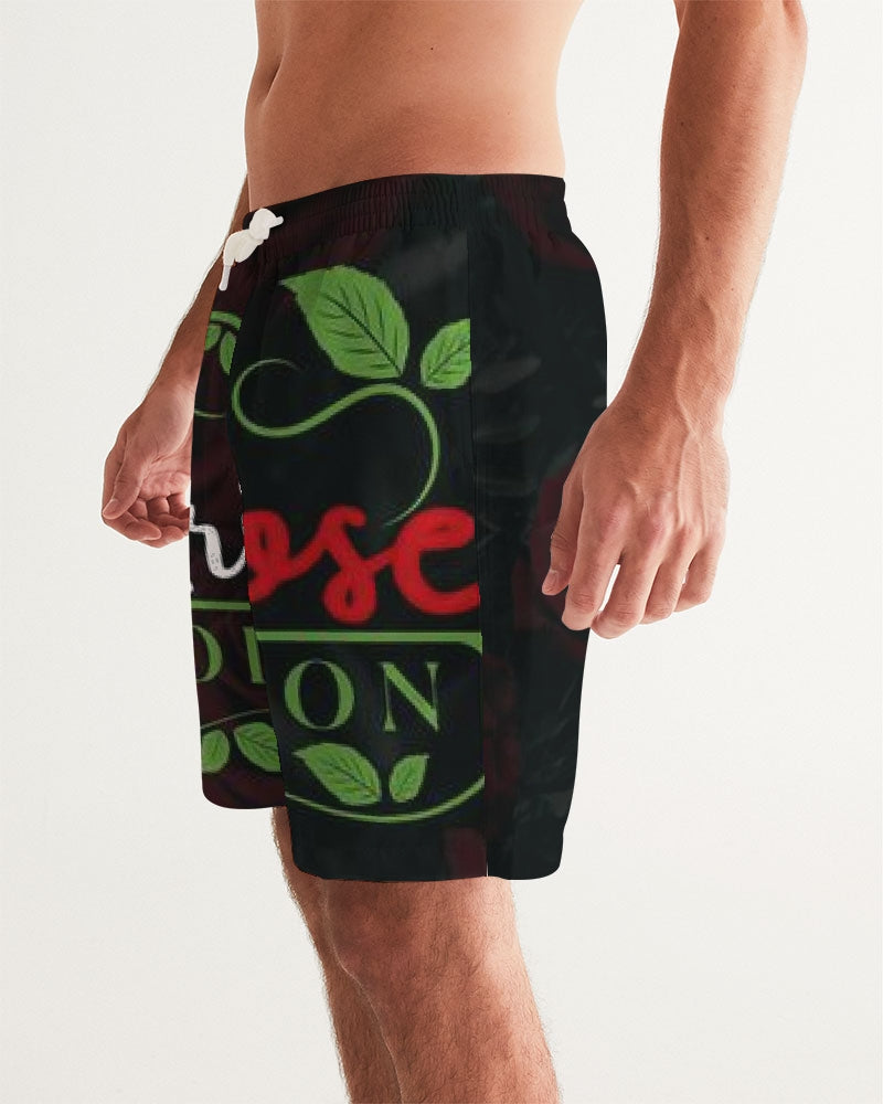 High Res-02 Men's All-Over Print Swim Trunk